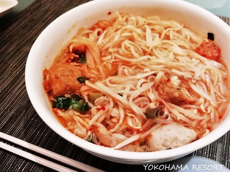 バンコク　トムヤムスープ麺