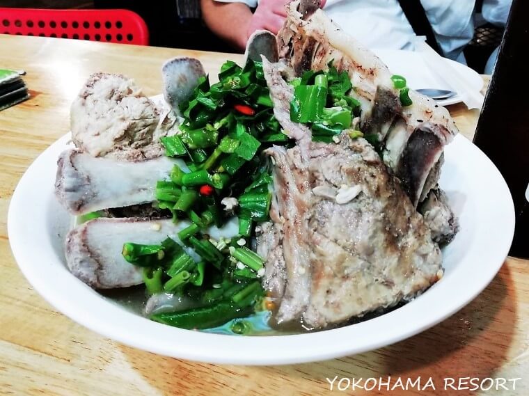 タイ バンコク旅行 豚ばら肉の煮込み
