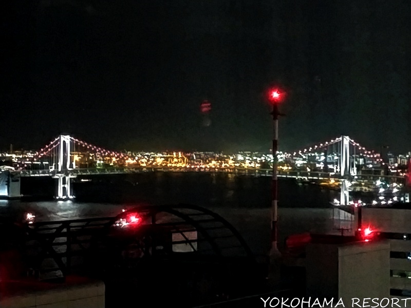 メズム東京 レインボーブリッジ夜景
