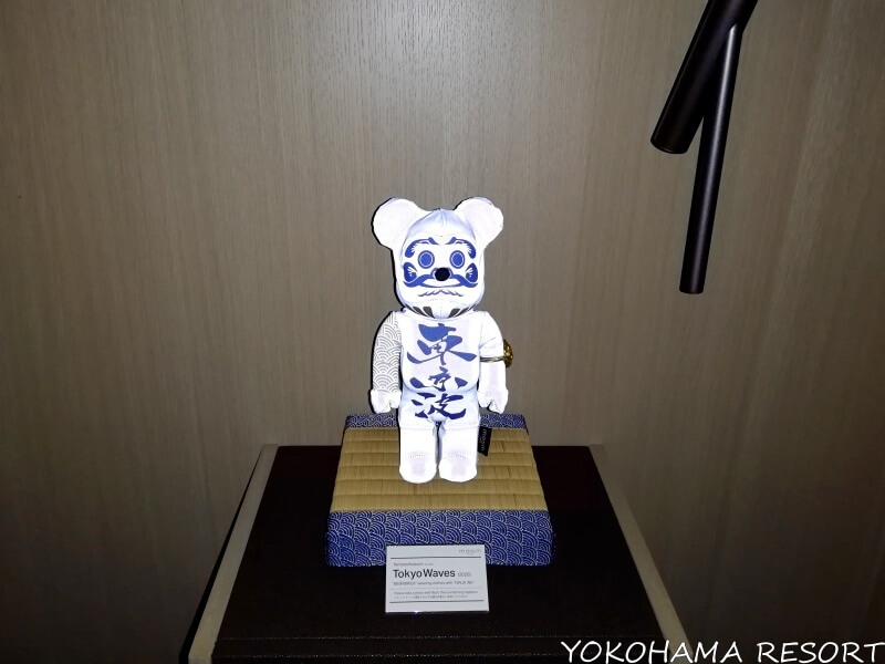 メズム東京 客室入口の熊