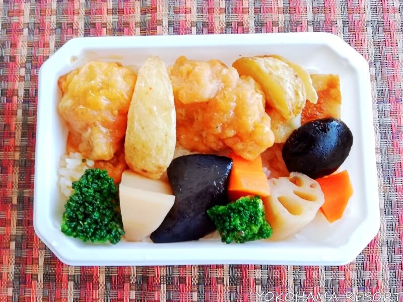 ANA機内食通販 鶏唐揚げと彩り野菜弁当