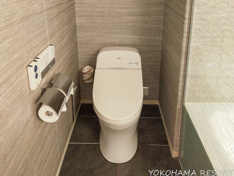 琵琶湖マリオットホテル 客室のウォシュレットトイレ
