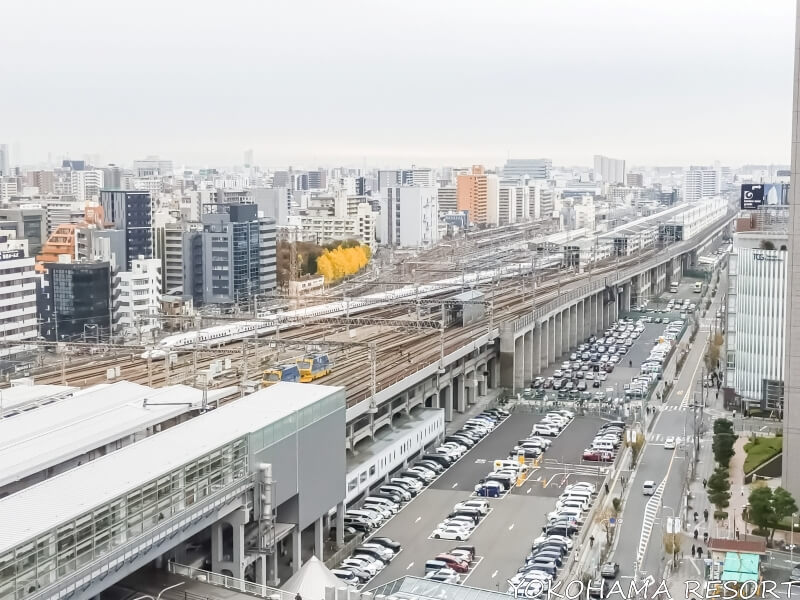 新大阪駅が見える眺望