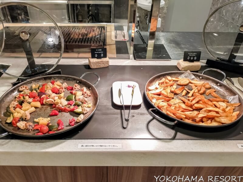 ロースト野菜、ケイジャンポテト