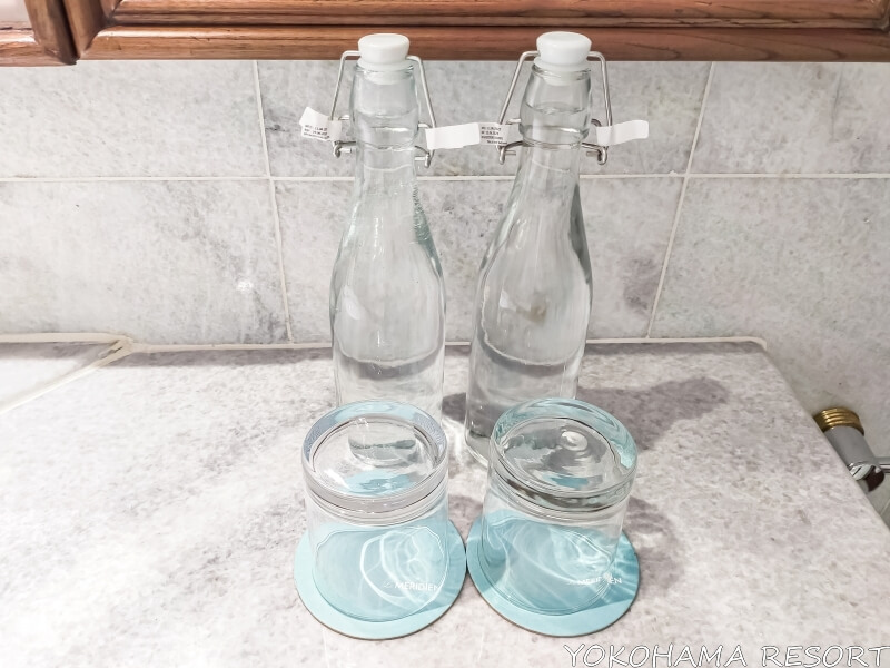 バスルームのアメニティ