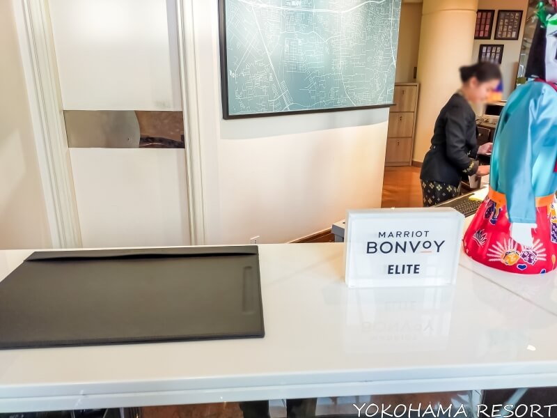 マリオットボンヴォイエリート専用デスク