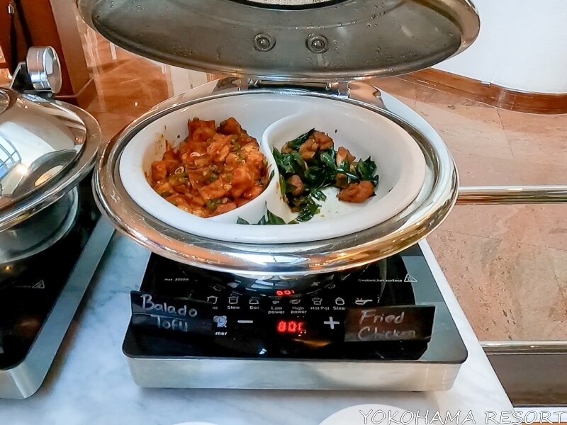 バラド豆腐、フライドチキン