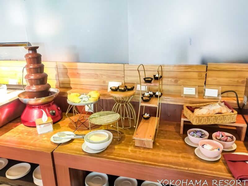 ブルースカイ・プレミア・ラウンジの食事