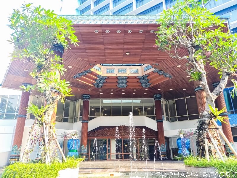 ル・メリディアン・ジャカルタのエントランス