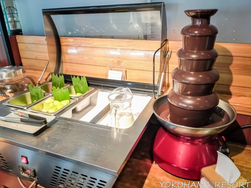 ブルースカイ・プレミア・ラウンジの食事