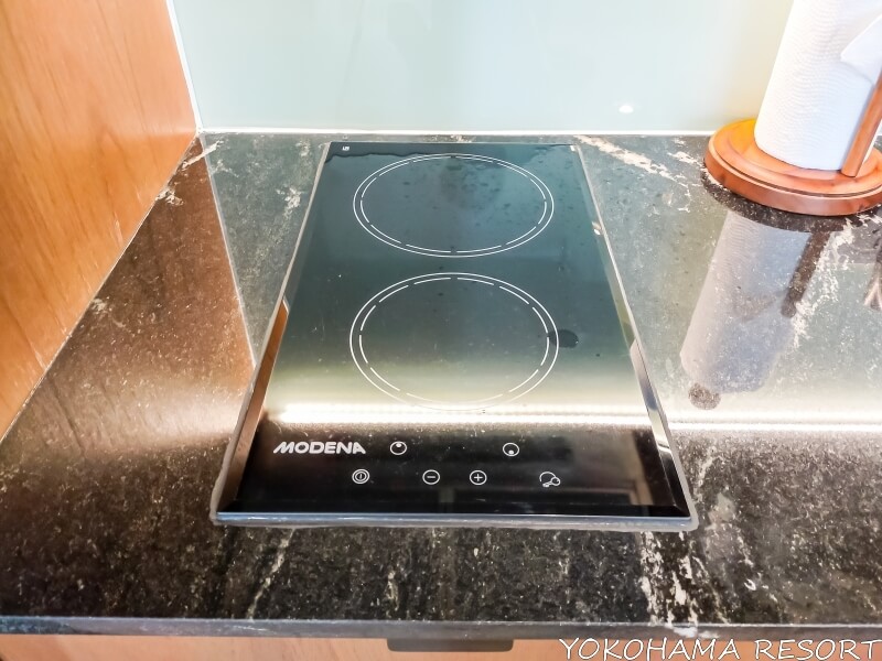 ２口のIHコンロ