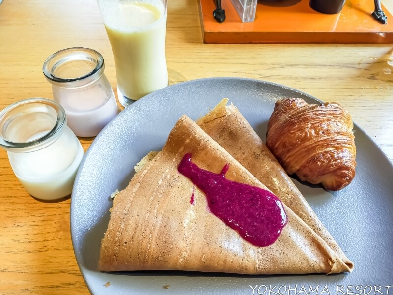 クレープとクロワッサン