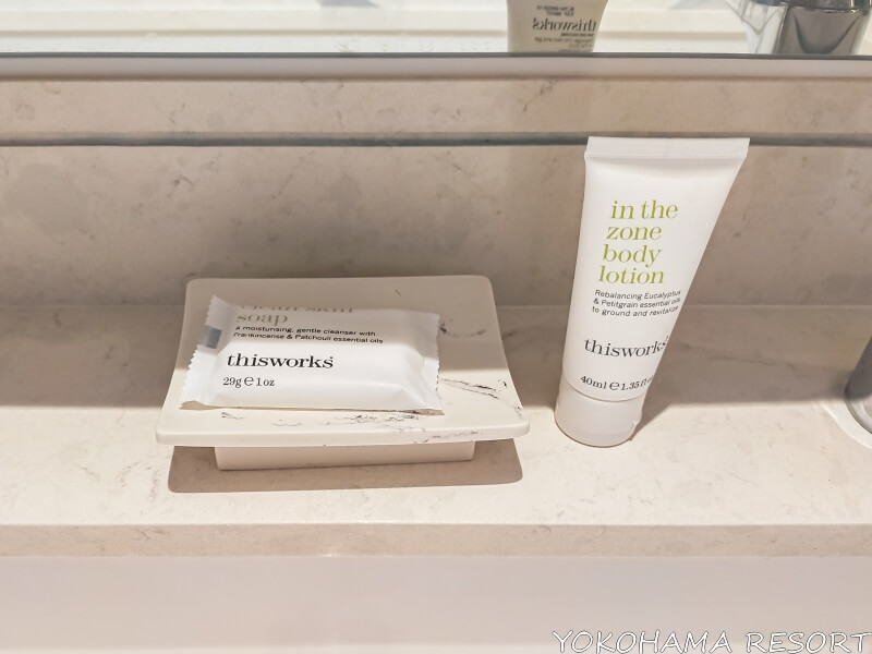 固形石鹸とボディローション