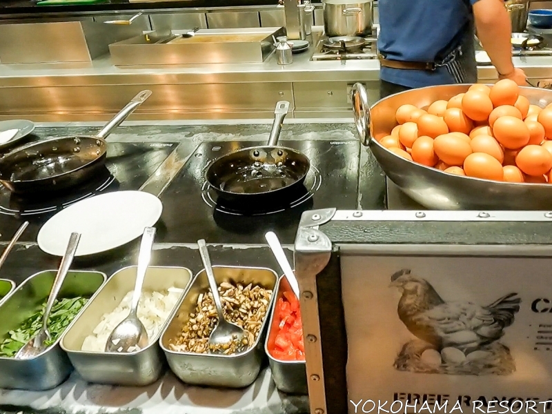 オムレツステーション