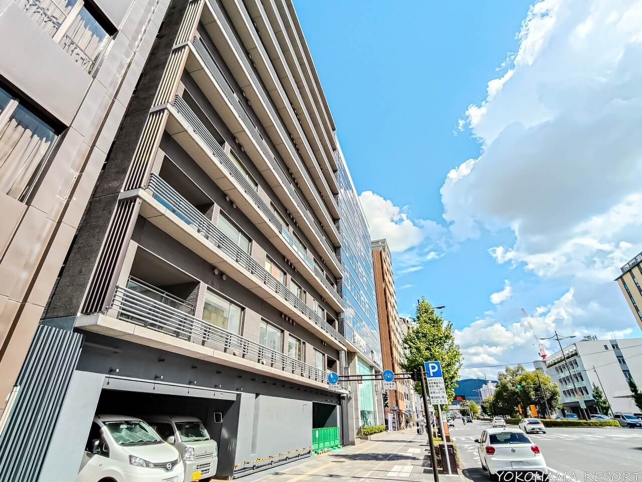 トラディモ京都五条の外観