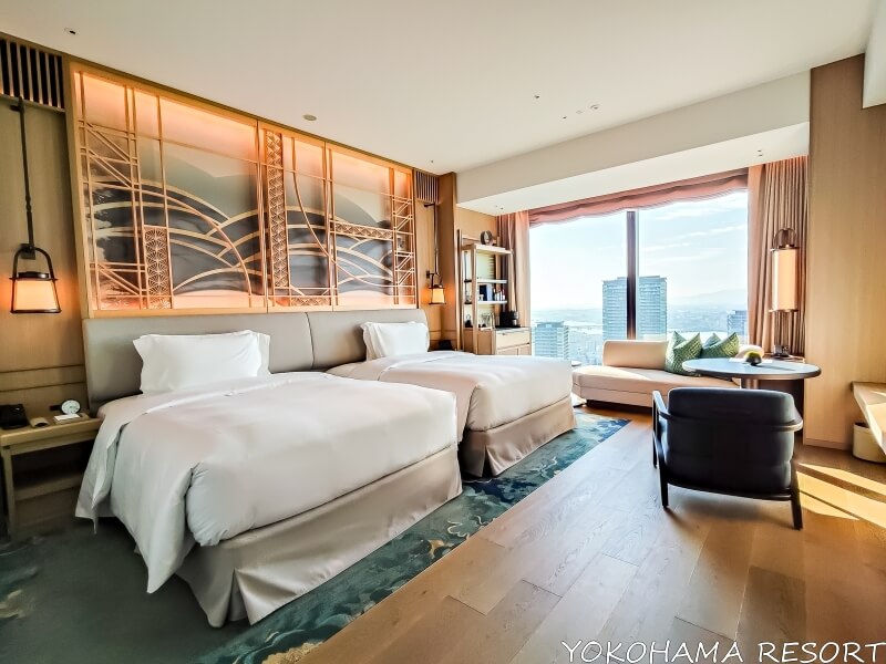 ベッドエリア全体