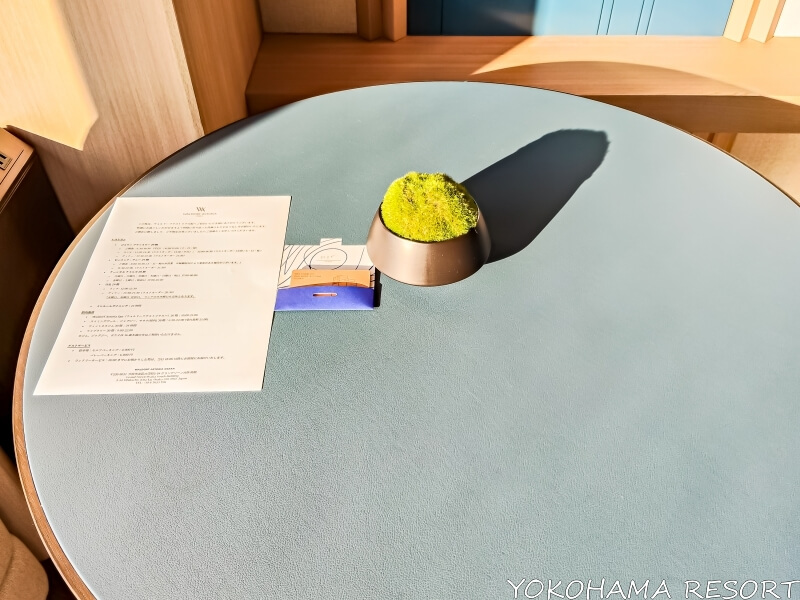 丸テーブルの苔