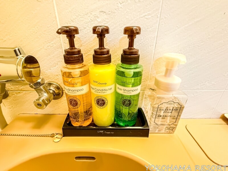 東京ビュック ツインルームのシャンプー類