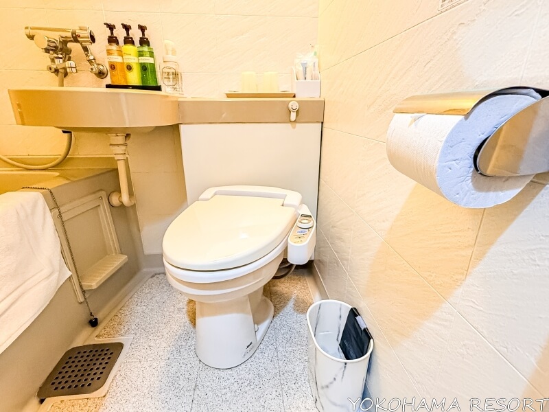 東京ビュック ツインルームのトイレ