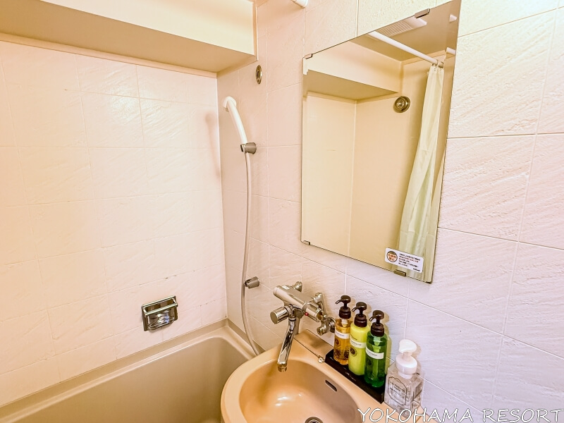 東京ビュック ツインルームのバスルーム