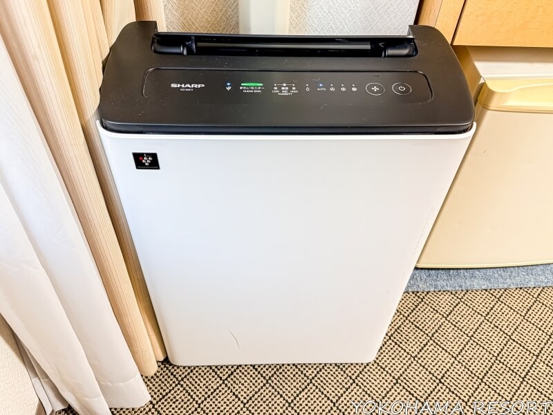 東京ビュック ツインルームの空気清浄機