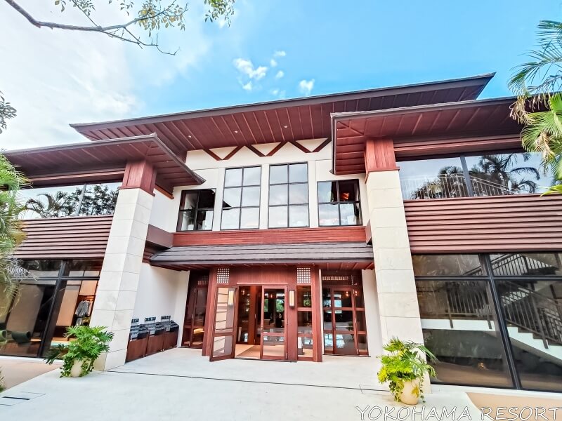 ジャングリア沖縄のスパ入口