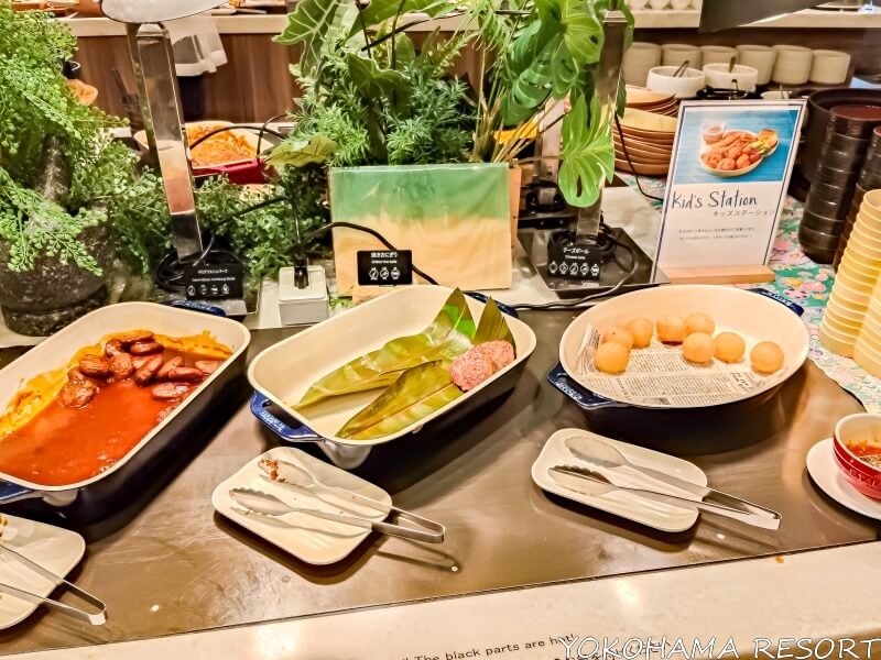 子ども向けメニューのキッズステーション