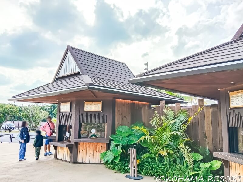 ジャングリア沖縄 チケット売り場