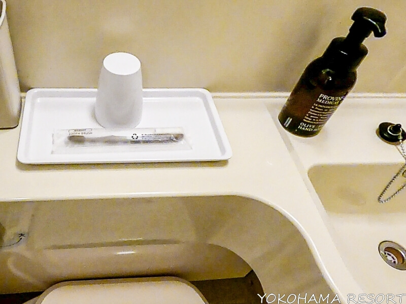 歯ブラシセットとハンドソープ