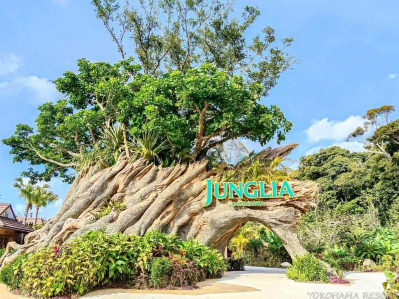 ジャングリア沖縄 エントランス