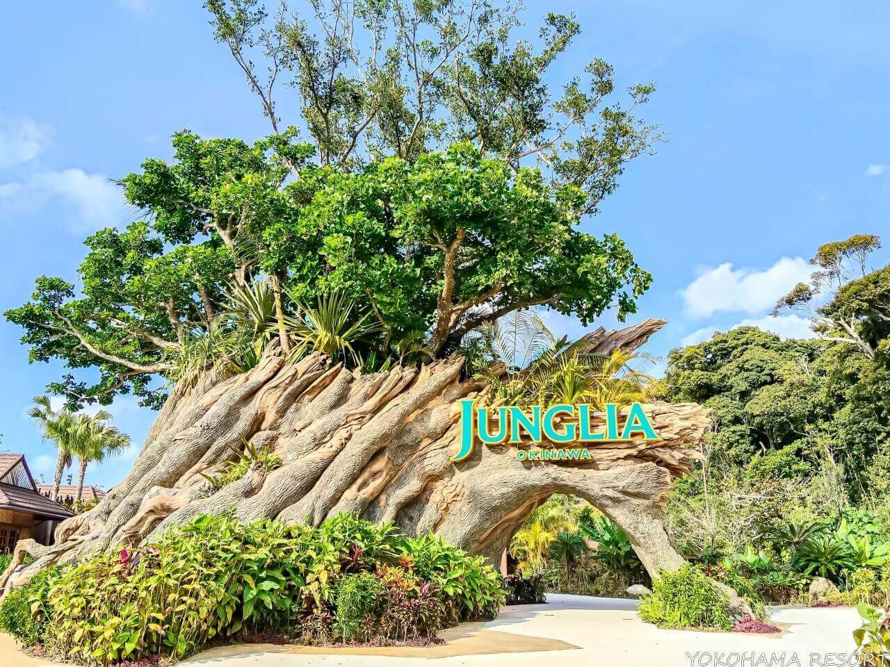 ジャングリア沖縄 エントランス