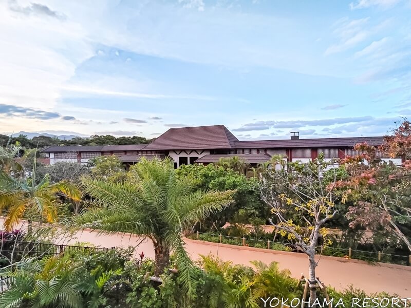 ジャングリア沖縄のスパ外観