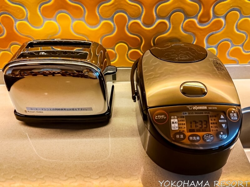 トースターと炊飯器