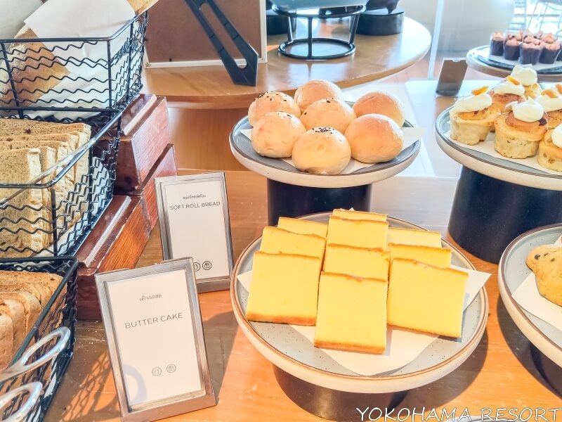 バターケーキ、ソフトロールパン