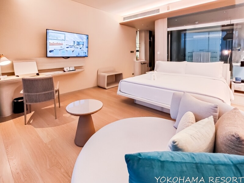 窓側から見たデラックスルーム全体