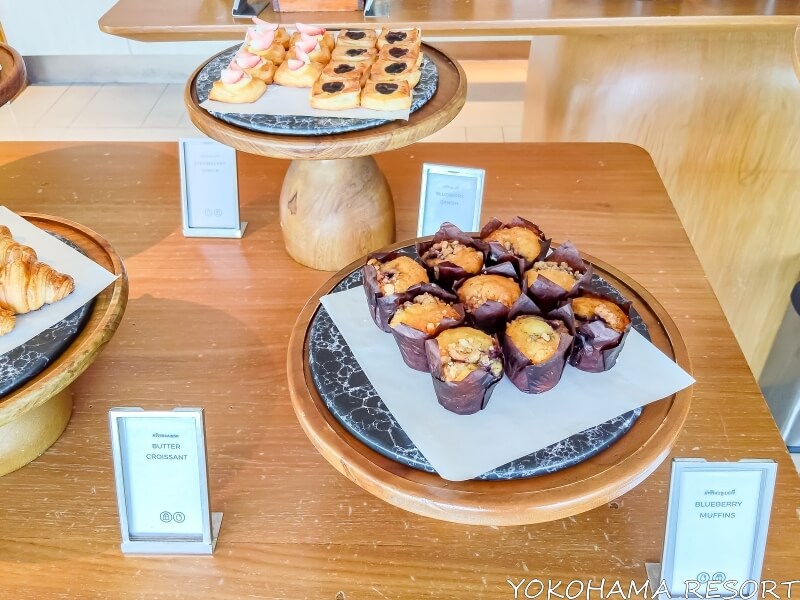 マフィンとデニッシュ