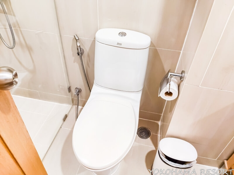 ゲストベッドルーム1のトイレ