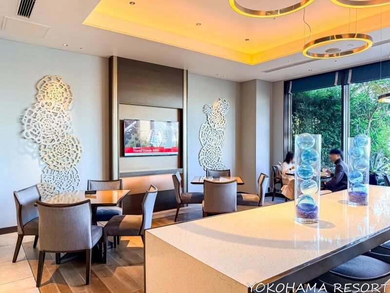 エグゼクティブラウンジの中